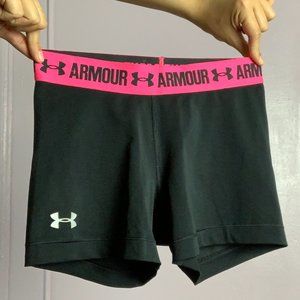 Under Armour Pink Waistband Spandex